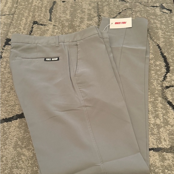 Full Send golf Men's Gray Pants - Picture 3 of 5